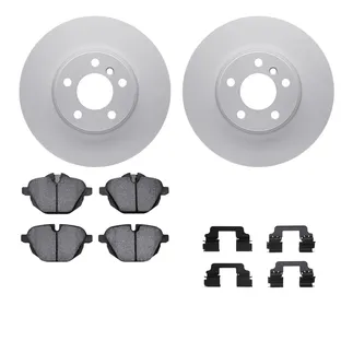 R1 Concepts WDUH1-31288 Carbon Series Brake Rotors W/ 5000 Oep Brake Pads & Hdw